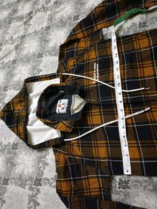 Brown Checked Shirt For Boys