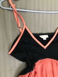 Coral Maxi Dress Fits S/M