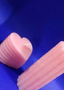 Light Pink Candles Set