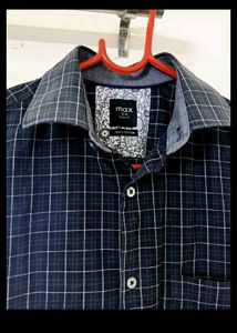 MAX Check Shirt Size 40