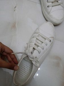 White Casual Sneakers