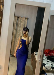Beautiful Bodycon Slit Dress🎀🐬💙