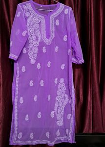 Brand New Chikankari Kurti With Inner
