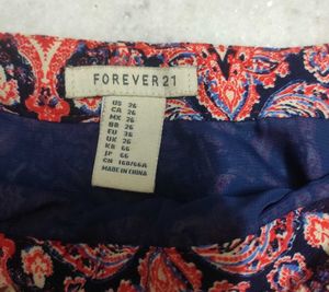 Boho Print Skirt