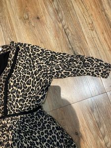 Leopard Print Mini Dress