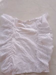 Girls&#39; &#39;Overseas Treasures&#39; Ruffle Sleeve Top