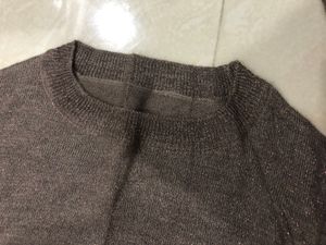 Brown Knit Sweater