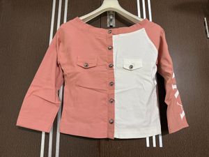 Color Blocked 3/4 Sleeve Top