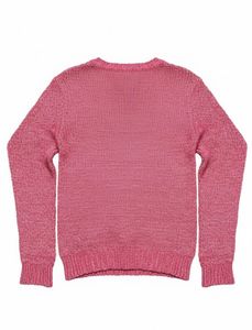 Pink Knit Pullover Sweater