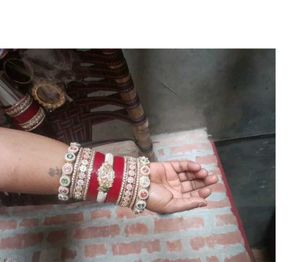 Red & Gold Bridal Chura