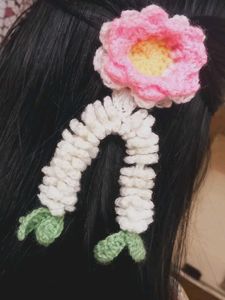 crochet Lotus Gajra 🥀 🌙