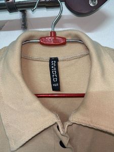 Tan Sleeveless Crop Top