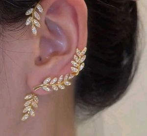 Gold Leaf Ear Cuff