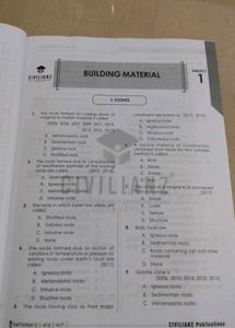 Civil Engineering MCQ Book
