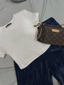 Blue Top Shop pants