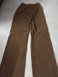 Brown Flared Pants