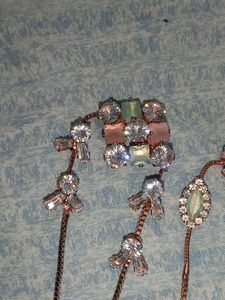 Dangling Gemstone Bracelet