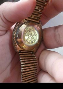 Vintage Rado Diastar Gold Watch