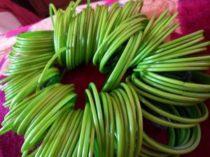 LIGHT GREEN BANGLES 💚