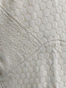 White Lace Sleeveless Dress