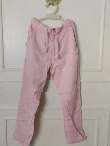 Pink Casual Pants