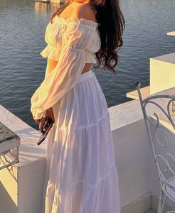 Pinteresty White Co-ord Set