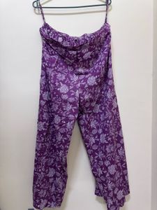 Purple Elegant Kurta Set