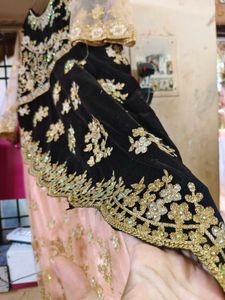 XXL Sharara  Velvet An Net 3 Piece Set 🔥