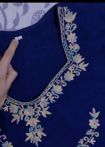 Kashmiri Kadhai Short Kurti