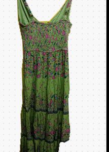 Floral Tiered Maxi Dress