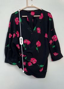Zara Basic Women’s Wrap Top