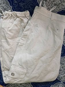 White Capri Pants