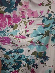 Floral Print Skirt