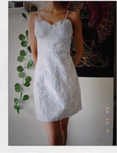 Blue Floral Dress