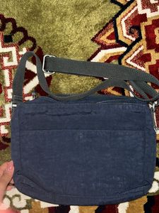 Kipling Blue Dark Medium Sling Bag