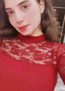 Burgundy Lace Long Sleeve Top