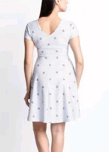 Honey By Pantaloons - S : Cute White Stripe Dress