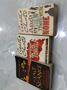 Agatha Christie Book Set of 3