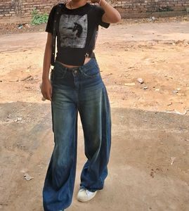 Y2k Fitted Printerest Top