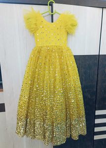 Designer Embellished Princess Gown For Kids