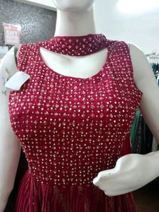 Party Wear Kurti Dhoti Salwar Dupatta Set