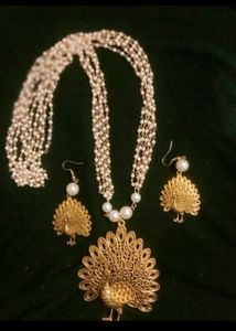 Hand Made Moti Bead Necklace