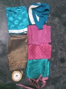 Assorted Fabric Pieces for Sewing
