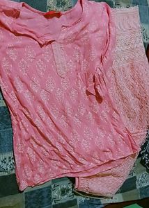 Pink Kurta Set