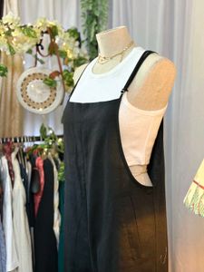 Urbanic Black Wide Leg Jumpsuit