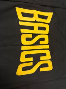 Basics Black Long Sleeve Tee