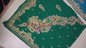 Stone Work Party Wear Saree