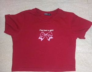 Red Baby Tee
