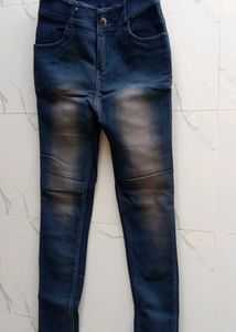Dark Blue Denim Jeans