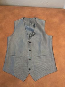 Gray Suit Vest